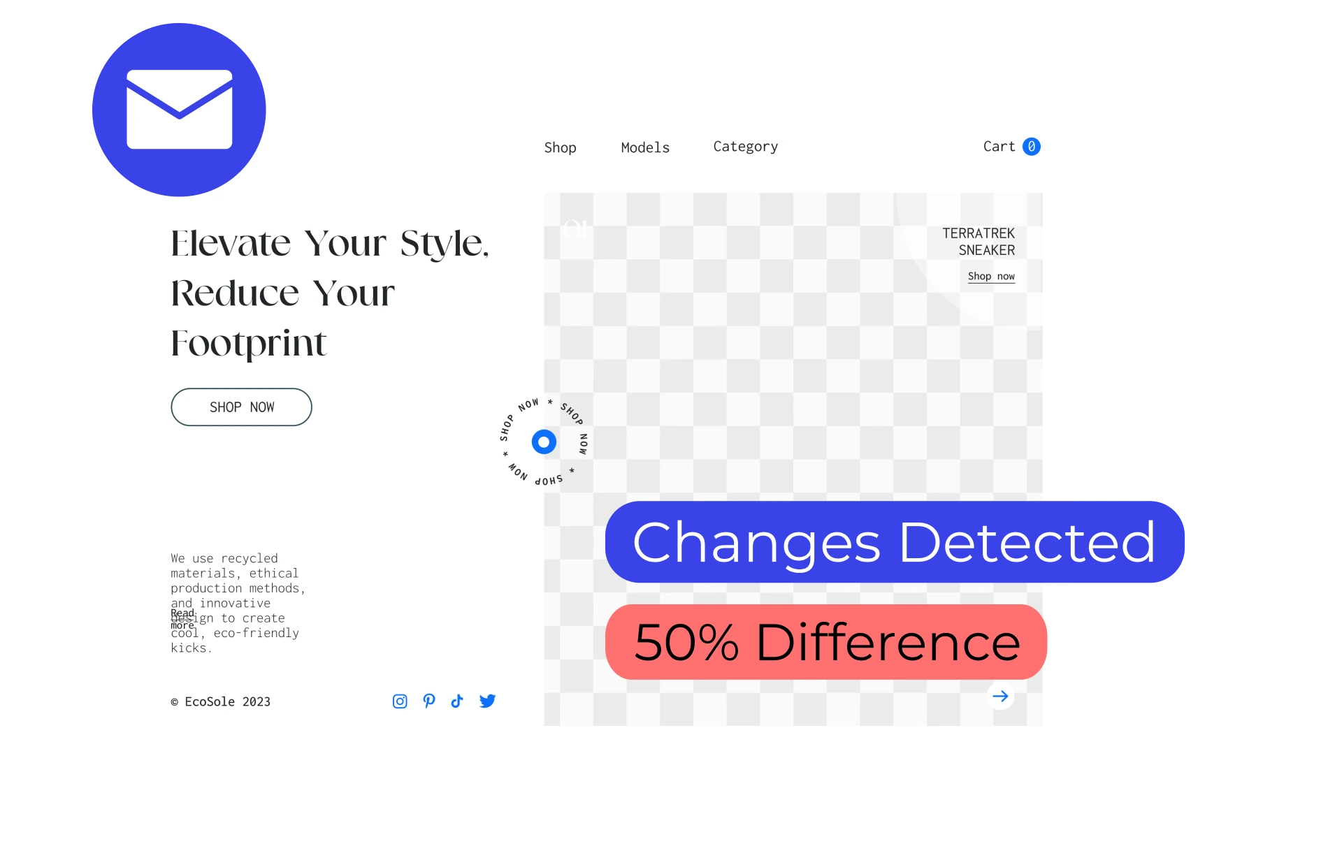 Instant notification illustration